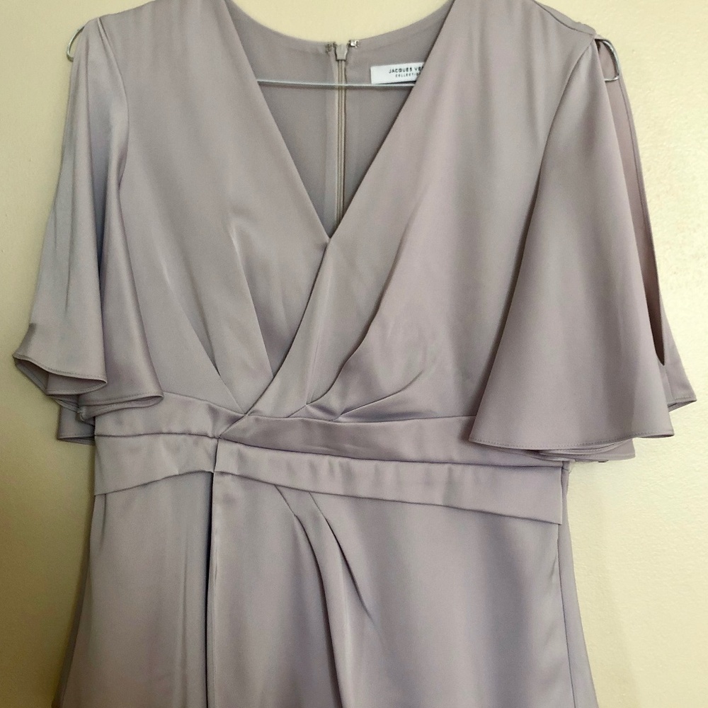 Jacques Vert Collection Lilac Light Purple Blouse Top (size 8)